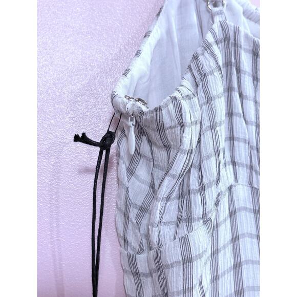 Privacy Please Hanna Midi Dress in Black & White Size Medium - Picture 8 of 11